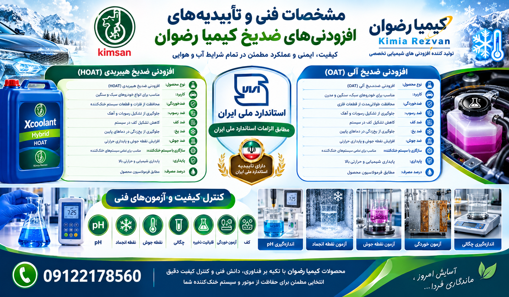 کنسانتره ضدیخ و ضدجوش 